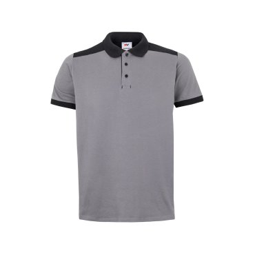 Polo de trabajo stretch bicolor unisex 105519S Polo de trabajo stretch bicolor unisex 105519S