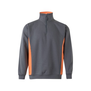 Sudadera media cremallera unisex 105704 Sudadera media cremallera unisex 105704