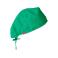 Gorro sanitario microfibra 534007. Color verde esmeralda.