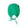Gorro sanitario microfibra 534007. Color verde esmeralda.