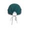 Gorro sanitario stretch 534020S. Color verde jungla.