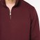 Sudadera media cremallera sostenible hombre NS428. .