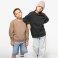 Sudadera oversize sostenible niño NS437. .