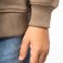 Sudadera oversize sostenible niño NS437. .