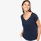 Camiseta de lino mujer NS321. .