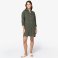 Vestido camisero de lino mujer NS5008. .