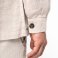 Sobrecamisa efecto lavado de lino hombre NS516. .
