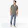 Camisa efecto lavado orgánica hombre NS522. .