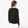 Jersey cuello pico orgánico mujer NS921. .