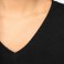 Jersey cuello pico orgánico mujer NS921. .