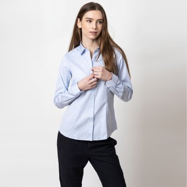 Camisa de manga larga mujer Green Bow 01 Camisa de manga larga mujer Green Bow 01