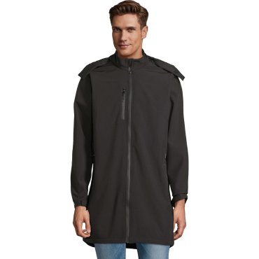 Chaqueta softhsell larga reciclada hombre Achille Men Chaqueta softhsell larga reciclada hombre Achille Men
