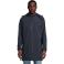 Chaqueta softhsell larga reciclada hombre Achille Men. Color noche.