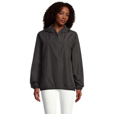 Cortavientos impermeable reciclado unisex Andrea Cortavientos impermeable reciclado unisex Andrea
