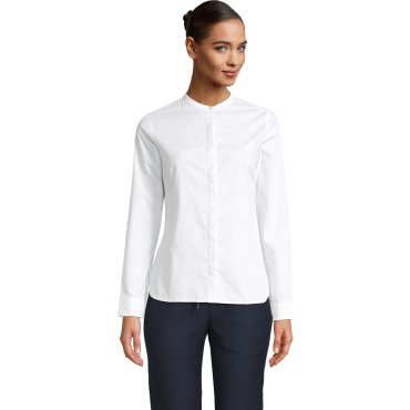 Camisa cuello Mao reciclada mujer Bart Women Camisa cuello Mao reciclada mujer Bart Women