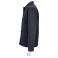 Chaqueta organica larga unisex Mael. Color noche.