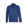 Chaqueta organica larga unisex Mael. Color azul oscuro.