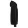 Sudadera oversize capucha reciclada unisex K949. Color negro.