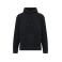 Sudadera oversize capucha reciclada unisex K949. Color negro.