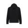 Sudadera oversize capucha reciclada unisex K949. Color negro.
