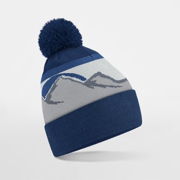 Gorro con pompón reciclado B395r Gorro con pompón reciclado B395r