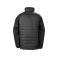 Chaqueta softshell acolchada reciclada unisex R237x. Color black/red.