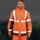 Chaqueta impermeable reflectante reciclada unisex R507x. .