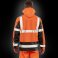Chaqueta impermeable reflectante reciclada unisex R507x. .