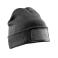 Gorro con vuelta reciclado Rc927x. Color grey.