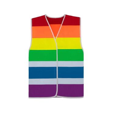 Chaleco arcoiris unisex Pride Chaleco arcoiris unisex Pride
