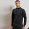 Camisa cocinero manga larga reciclada unisex Coolchecker®. .