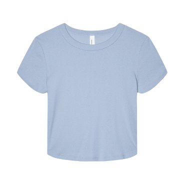 Camiseta baby mujer Micro Rib Baby Camiseta baby mujer Micro Rib Baby
