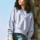 Sudadera oversize reciclada mujer Heavyweight. .