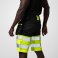 Pantalón corto de alta visibilidad clase 1 hombre 6580. .