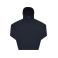 Sudadera con capucha sostenible unisex WG002. Color azul marino.