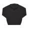 Sudadera con capucha sostenible unisex WG002. Color negro.
