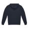 Sudadera con capucha sostenible unisex Id.223. Color azul marino.