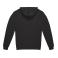 Sudadera con capucha sostenible unisex Id.223. Color negro.