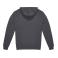 Sudadera con capucha sostenible unisex Id.223. Color dark grey.