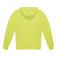 Sudadera con capucha sostenible unisex Id.223. Color acid lime.