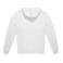 Sudadera con capucha sostenible unisex Id.223. Color blanco.