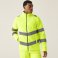 Chaqueta polar alta visibilidad reciclada unisex TRF648 Pro Thor. .