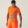 Camiseta alta visibilidad reciclada unisex TRS270 Hi-Vis Pro. .