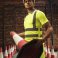 Polo alta visibilidad reciclado unisex TRS271 Hi-Vis Pro. .