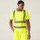 Polo alta visibilidad reciclado unisex TRS271 Hi-Vis Pro. .