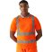 Polo alta visibilidad reciclado unisex TRS271 Hi-Vis Pro. .