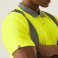 Polo alta visibilidad reciclado unisex TRS271 Hi-Vis Pro. .