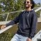Sudadera con capucha contrastada reciclada hombre Sgo24m. .