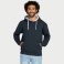 Sudadera con capucha contrastada reciclada hombre Sgo24m. .