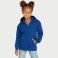 Sudadera con capucha y cremallera reciclada niño Sgo29k. .